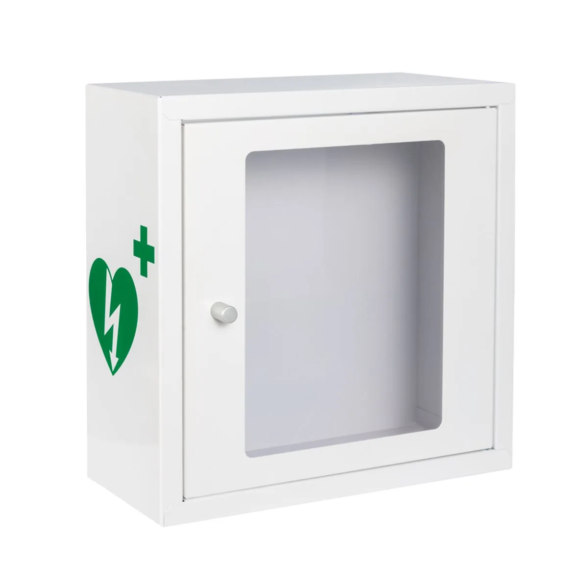 Szafka na defibrylator ASB 2000 Magnet (biała), 30 × 30 × 13 cm