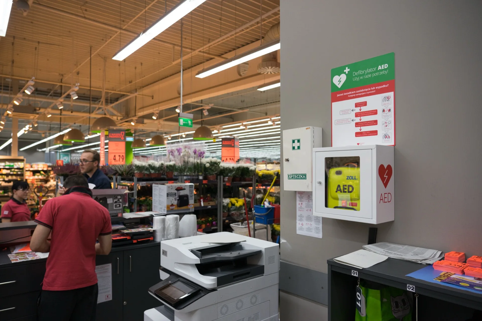 Bydgoszcz - 18 AED z nadzorem Aivia GO